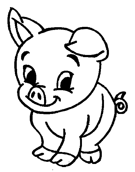 Malvorlage: Schwein (Tiere) #3597 - Kostenlose Malvorlagen zum Ausdrucken
