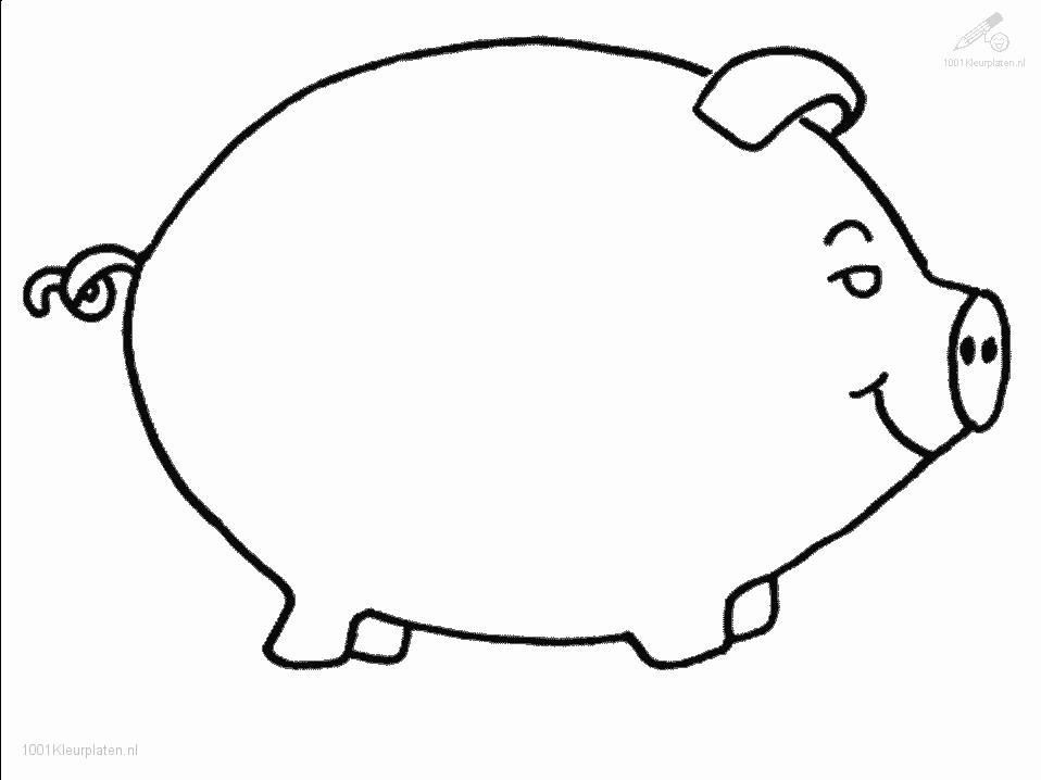 Malvorlage: Schwein (Tiere) #3647 - Kostenlose Malvorlagen zum Ausdrucken