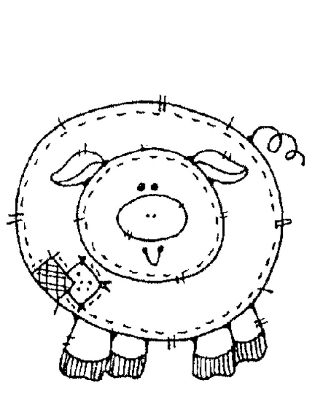 Malvorlage: Schweinefleisch (Tiere) #17634 - Kostenlose Malvorlagen zum Ausdrucken