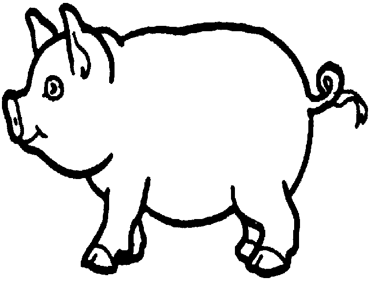 Malvorlage: Schweinefleisch (Tiere) #17639 - Kostenlose Malvorlagen zum Ausdrucken