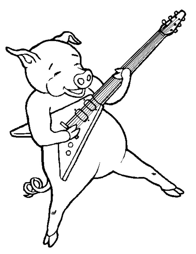 Malvorlage: Schweinefleisch (Tiere) #17649 - Kostenlose Malvorlagen zum Ausdrucken