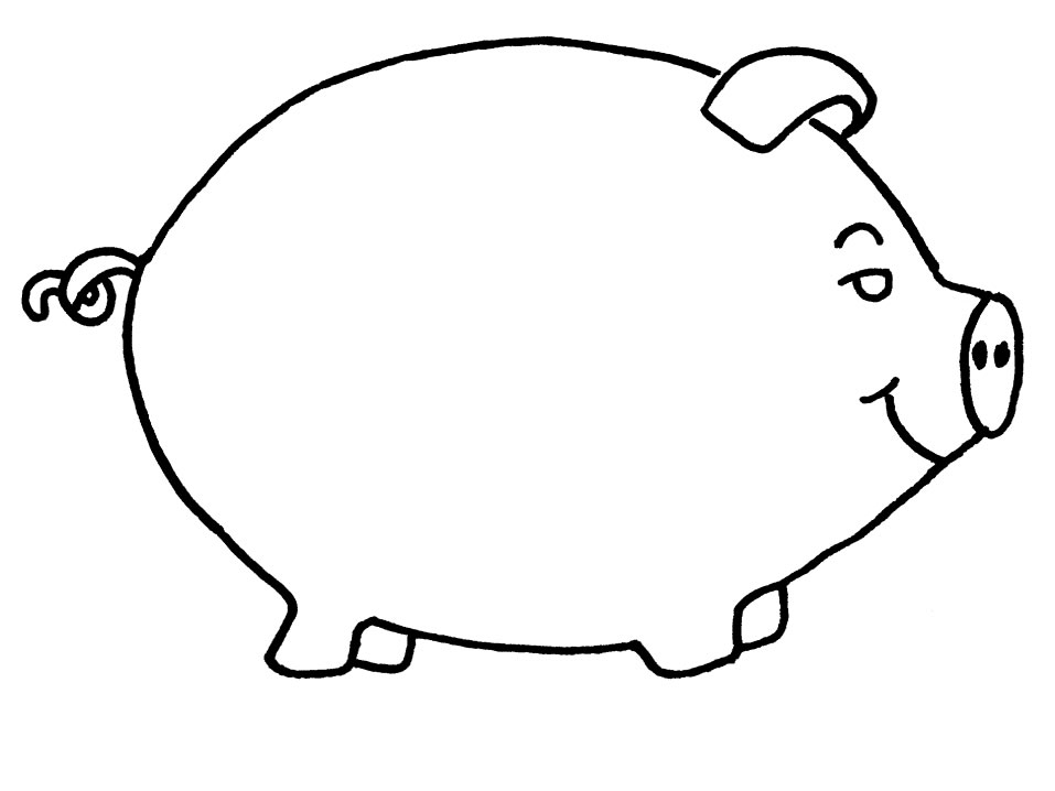Malvorlage: Schweinefleisch (Tiere) #17654 - Kostenlose Malvorlagen zum Ausdrucken
