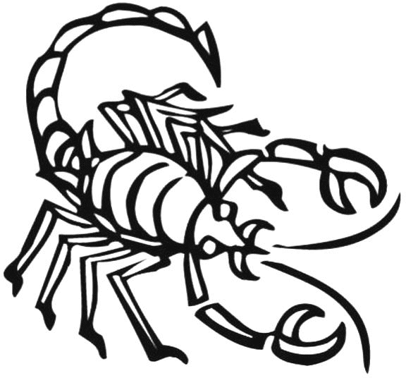 Malvorlage: Skorpion (Tiere) #14555 - Kostenlose Malvorlagen zum Ausdrucken