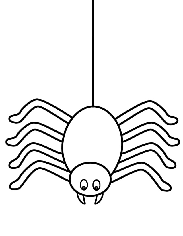 Malvorlage: Spinne (Tiere) #593 - Kostenlose Malvorlagen zum Ausdrucken