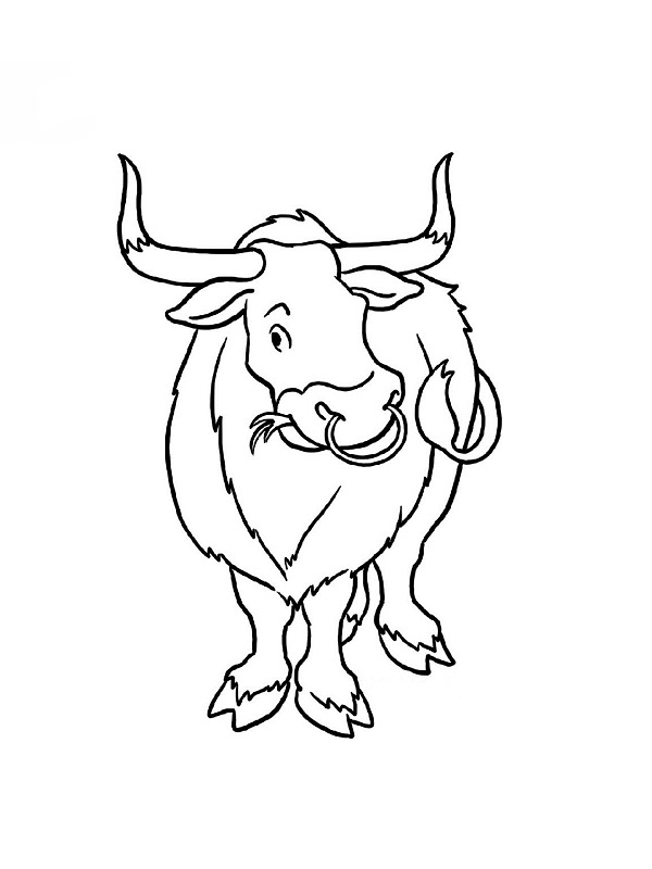 Malvorlage: Stier (Tiere) #13827 - Kostenlose Malvorlagen zum Ausdrucken