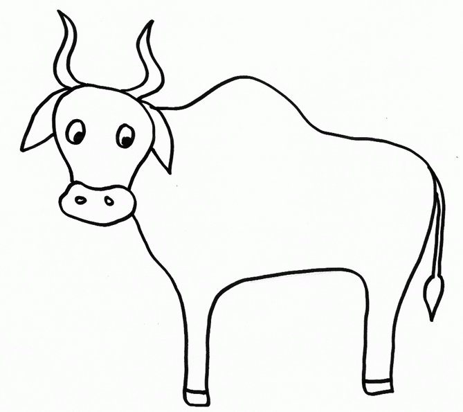 Malvorlage: Stier (Tiere) #13850 - Kostenlose Malvorlagen zum Ausdrucken