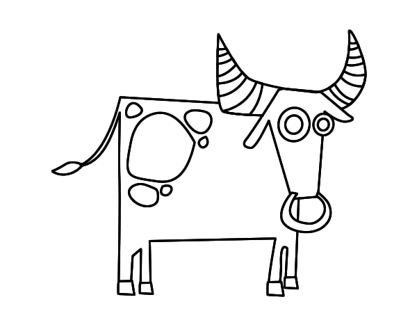 Malvorlage: Stier (Tiere) #13874 - Kostenlose Malvorlagen zum Ausdrucken