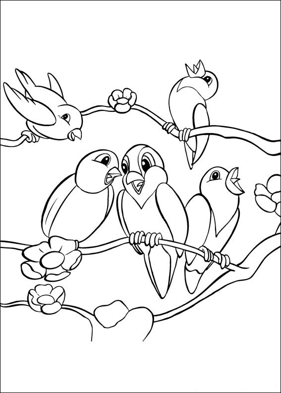 Malvorlage: Vögel (Tiere) #11906 - Kostenlose Malvorlagen zum Ausdrucken