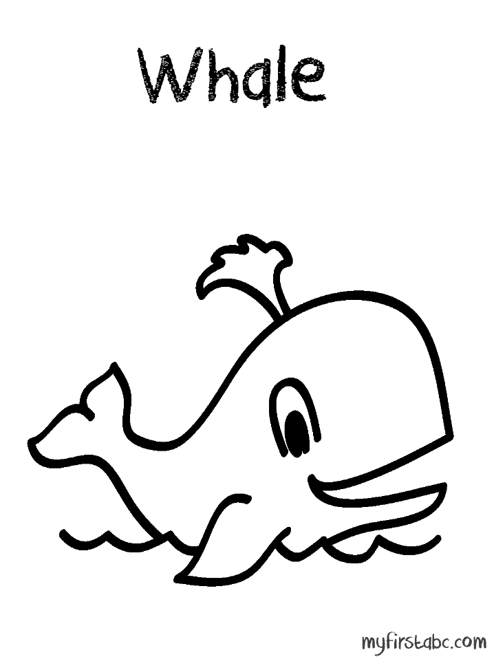 Malvorlage: Wal (Tiere) #958 - Kostenlose Malvorlagen zum Ausdrucken