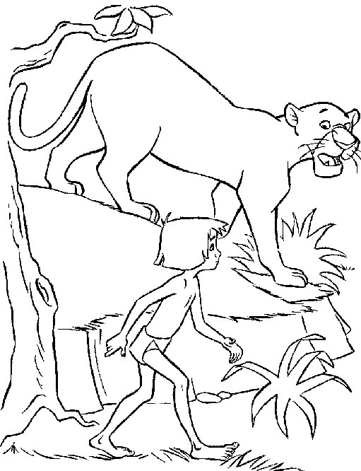 Malvorlage: Wild-/Dschungeltiere (Tiere) #21116 - Kostenlose Malvorlagen zum Ausdrucken