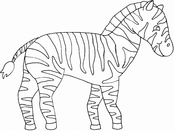 Malvorlage: Zebra (Tiere) #12939 - Kostenlose Malvorlagen zum Ausdrucken