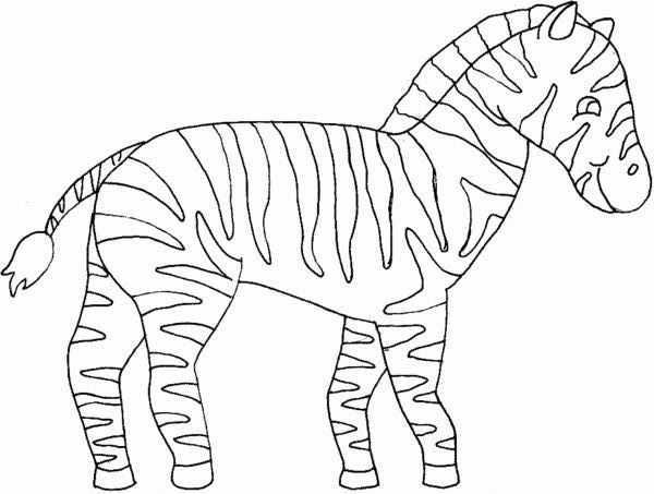 Malvorlage: Zebra (Tiere) #12950 - Kostenlose Malvorlagen zum Ausdrucken