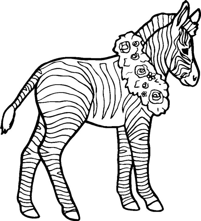 Malvorlage: Zebra (Tiere) #12979 - Kostenlose Malvorlagen zum Ausdrucken