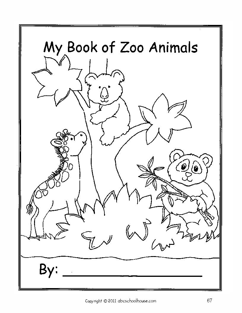 Malvorlage: Zoo (Tiere) #12882 - Kostenlose Malvorlagen zum Ausdrucken