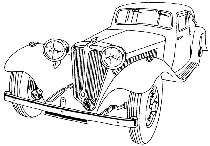 Malvorlage: Auto / Automobil (Transport) #146463 - Kostenlose Malvorlagen zum Ausdrucken