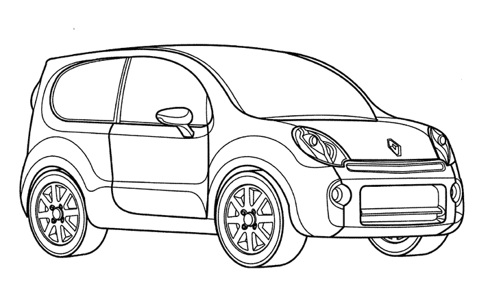 Malvorlage: Auto / Automobil (Transport) #146467 - Kostenlose Malvorlagen zum Ausdrucken