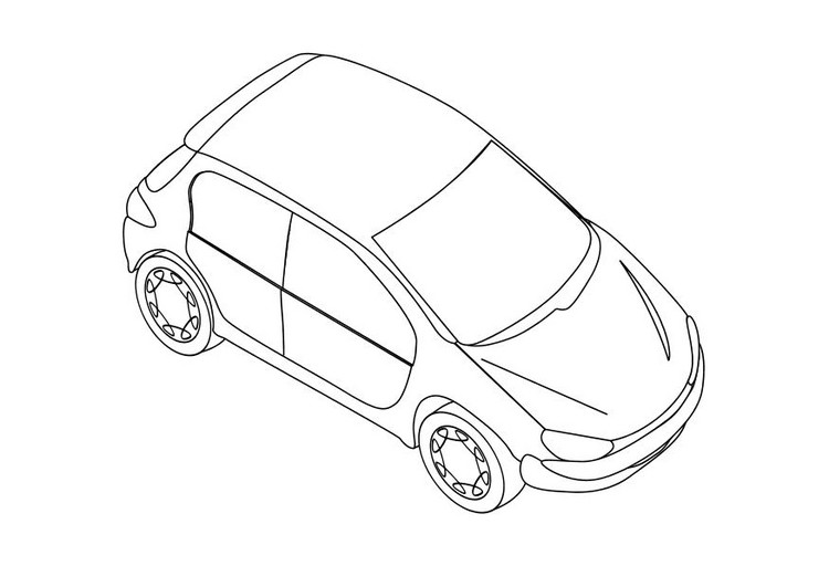 Malvorlage: Auto / Automobil (Transport) #146503 - Kostenlose Malvorlagen zum Ausdrucken