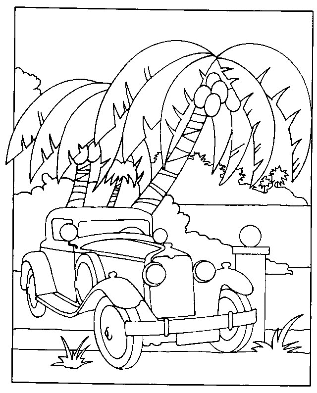 Malvorlage: Auto / Automobil (Transport) #146535 - Kostenlose Malvorlagen zum Ausdrucken