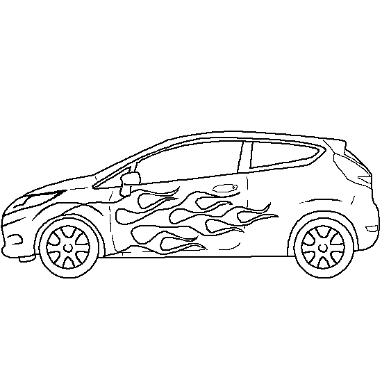 Malvorlage: Auto / Automobil (Transport) #146540 - Kostenlose Malvorlagen zum Ausdrucken