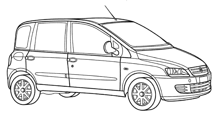 Malvorlage: Auto / Automobil (Transport) #146573 - Kostenlose Malvorlagen zum Ausdrucken