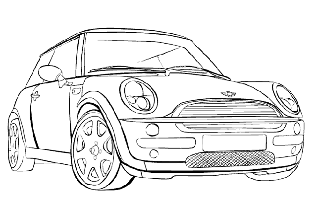 Malvorlage: Auto / Automobil (Transport) #146591 - Kostenlose Malvorlagen zum Ausdrucken