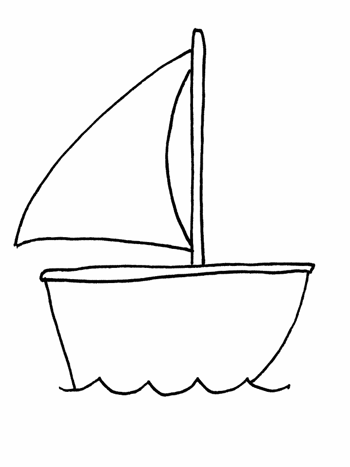 Malvorlage: Boot Schiff (Transport) #137477 - Kostenlose Malvorlagen zum Ausdrucken
