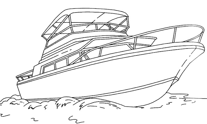 Malvorlage: Boot Schiff (Transport) #137510 - Kostenlose Malvorlagen zum Ausdrucken