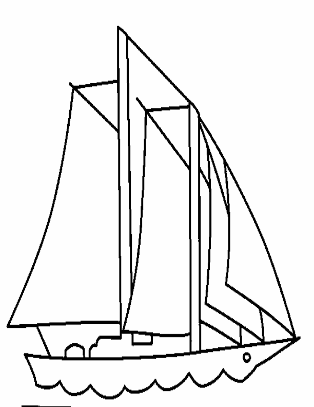 Malvorlage: Boot Schiff (Transport) #137524 - Kostenlose Malvorlagen zum Ausdrucken