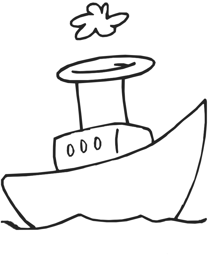 Malvorlage: Boot Schiff (Transport) #137567 - Kostenlose Malvorlagen zum Ausdrucken