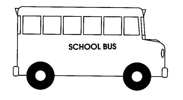 Malvorlage: Bus / Reisebus (Transport) #135393 - Kostenlose Malvorlagen zum Ausdrucken