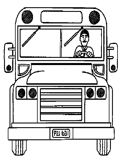 Malvorlage: Bus / Reisebus (Transport) #135458 - Kostenlose Malvorlagen zum Ausdrucken
