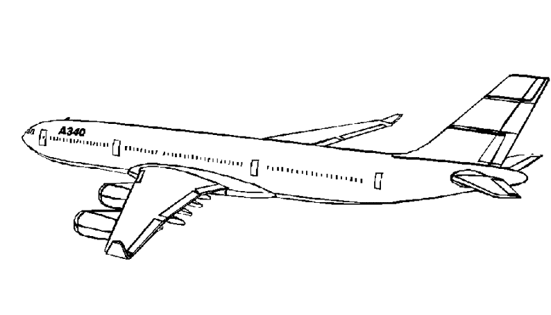 Malvorlage: Ebene (Transport) #134842 - Kostenlose Malvorlagen zum Ausdrucken