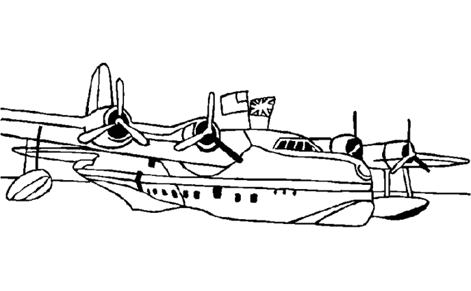 Malvorlage: Ebene (Transport) #134935 - Kostenlose Malvorlagen zum Ausdrucken