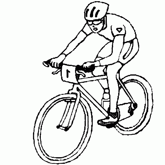 Malvorlage: Fahrrad (Transport) #137112 - Kostenlose Malvorlagen zum Ausdrucken