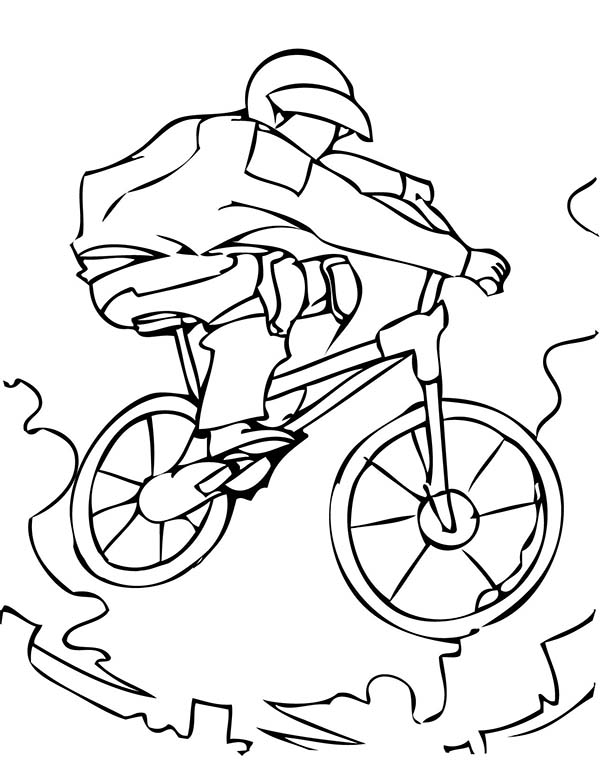 Malvorlage: Fahrrad (Transport) #137167 - Kostenlose Malvorlagen zum Ausdrucken