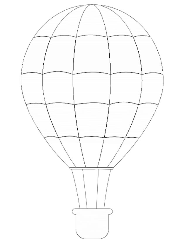 Malvorlage: Heißluftballon (Transport) #134586 - Kostenlose Malvorlagen zum Ausdrucken