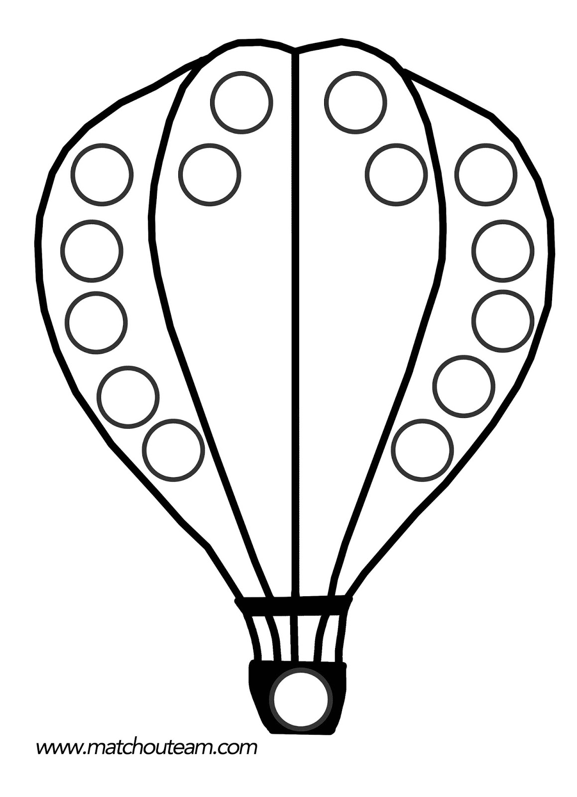 Malvorlage: Heißluftballon (Transport) #134614 - Kostenlose Malvorlagen zum Ausdrucken