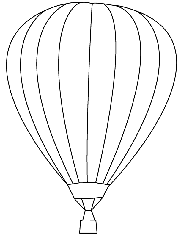 Malvorlage: Heißluftballon (Transport) #134617 - Kostenlose Malvorlagen zum Ausdrucken