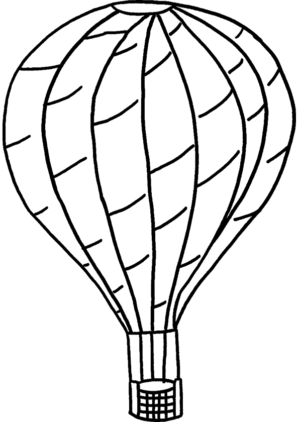Malvorlage: Heißluftballon (Transport) #134648 - Kostenlose Malvorlagen zum Ausdrucken