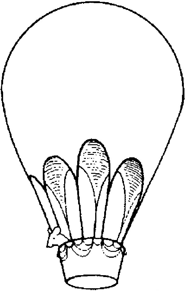 Malvorlage: Heißluftballon (Transport) #134673 - Kostenlose Malvorlagen zum Ausdrucken