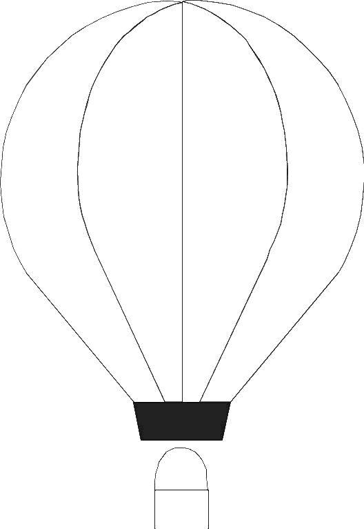 Malvorlage: Heißluftballon (Transport) #134691 - Kostenlose Malvorlagen zum Ausdrucken