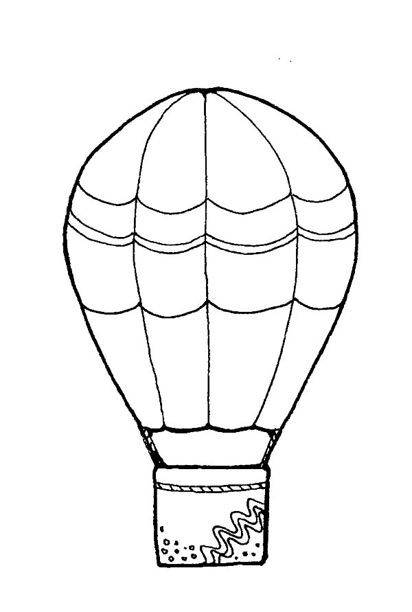 Malvorlage: Heißluftballon (Transport) #134703 - Kostenlose Malvorlagen zum Ausdrucken