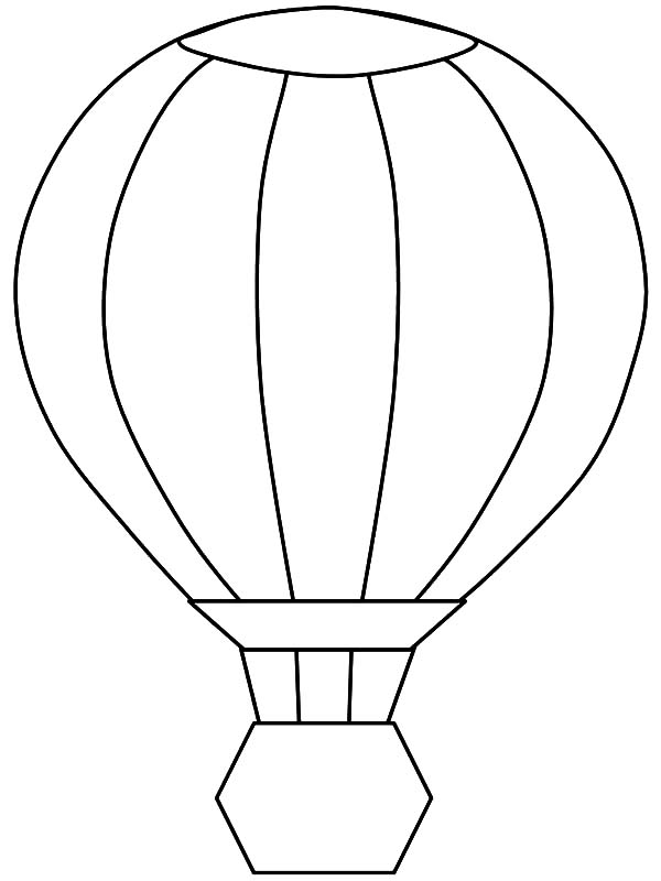 Malvorlage: Heißluftballon (Transport) #134715 - Kostenlose Malvorlagen zum Ausdrucken