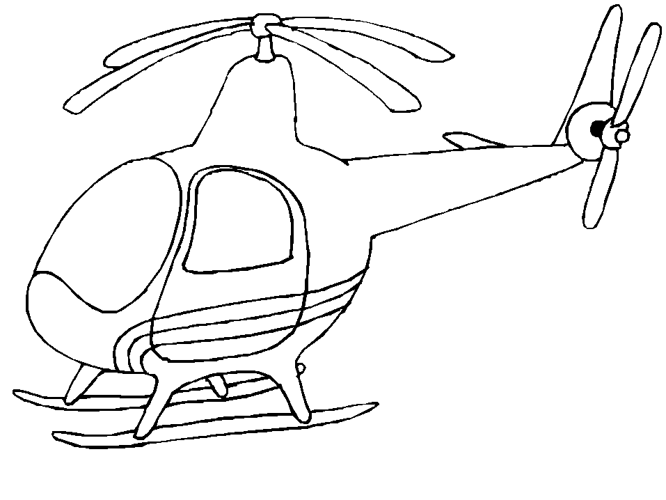 Malvorlage: Hubschrauber (Transport) #136036 - Kostenlose Malvorlagen zum Ausdrucken