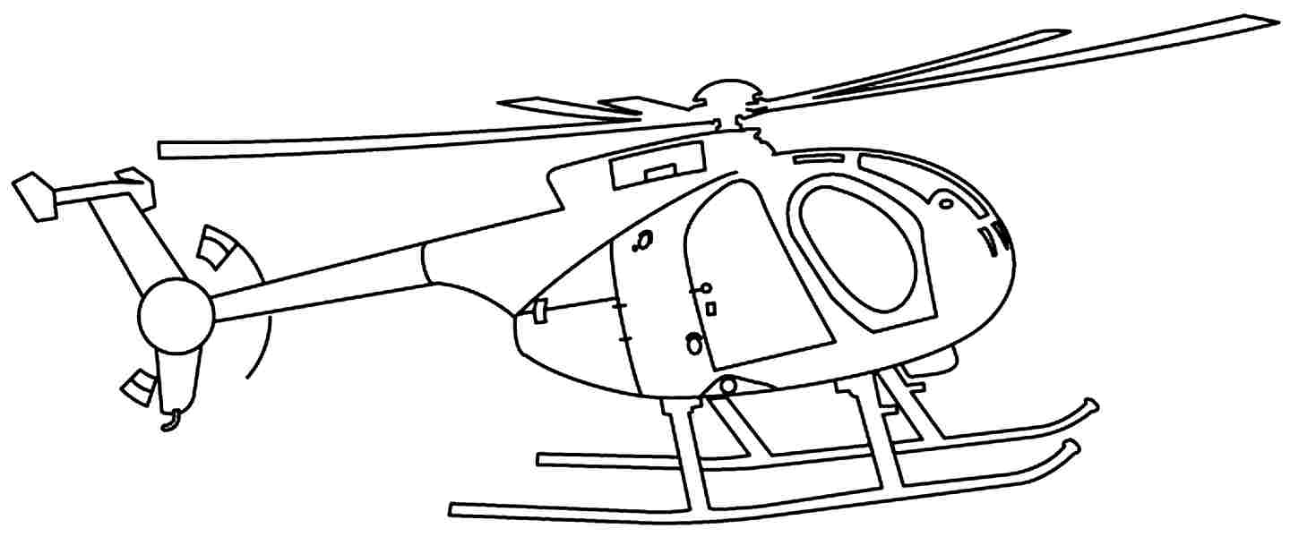Malvorlage: Hubschrauber (Transport) #136056 - Kostenlose Malvorlagen zum Ausdrucken