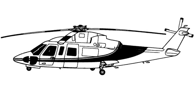 Malvorlage: Hubschrauber (Transport) #136065 - Kostenlose Malvorlagen zum Ausdrucken