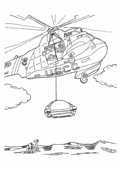 Malvorlage: Hubschrauber (Transport) #136069 - Kostenlose Malvorlagen zum Ausdrucken