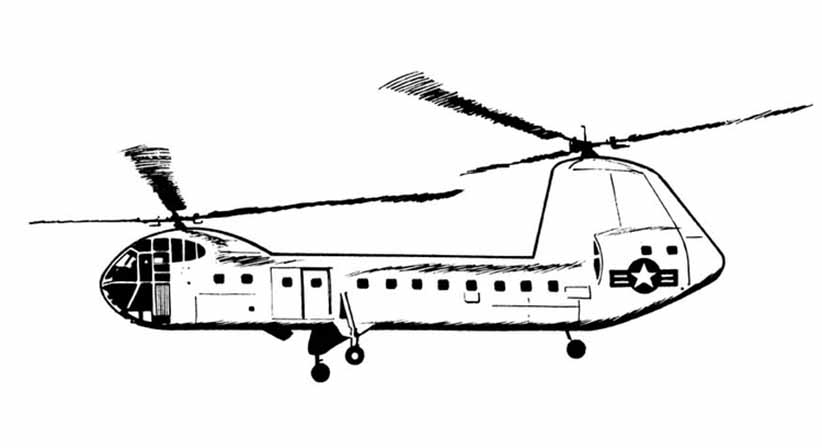 Malvorlage: Hubschrauber (Transport) #136074 - Kostenlose Malvorlagen zum Ausdrucken