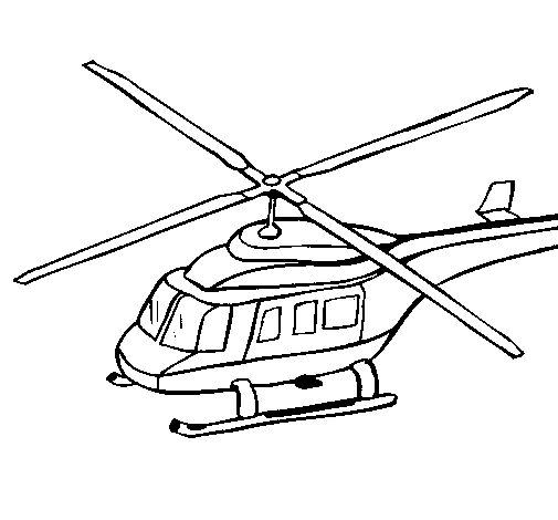 Malvorlage: Hubschrauber (Transport) #136098 - Kostenlose Malvorlagen zum Ausdrucken
