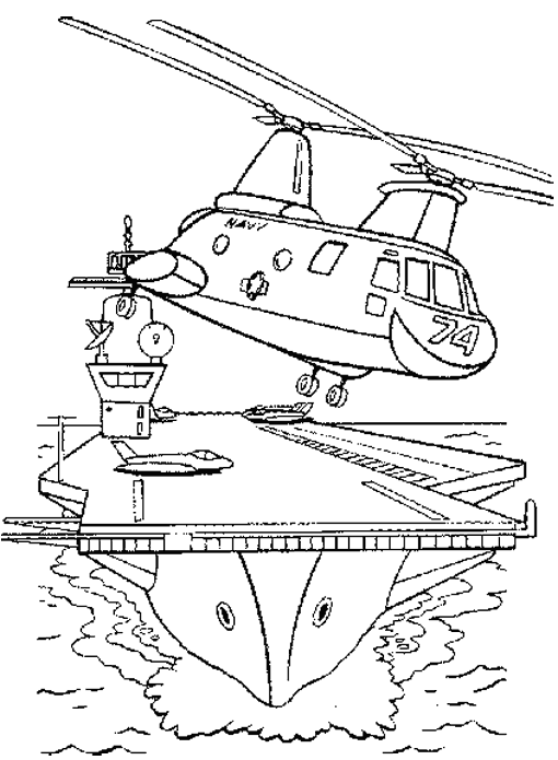 Malvorlage: Hubschrauber (Transport) #136105 - Kostenlose Malvorlagen zum Ausdrucken